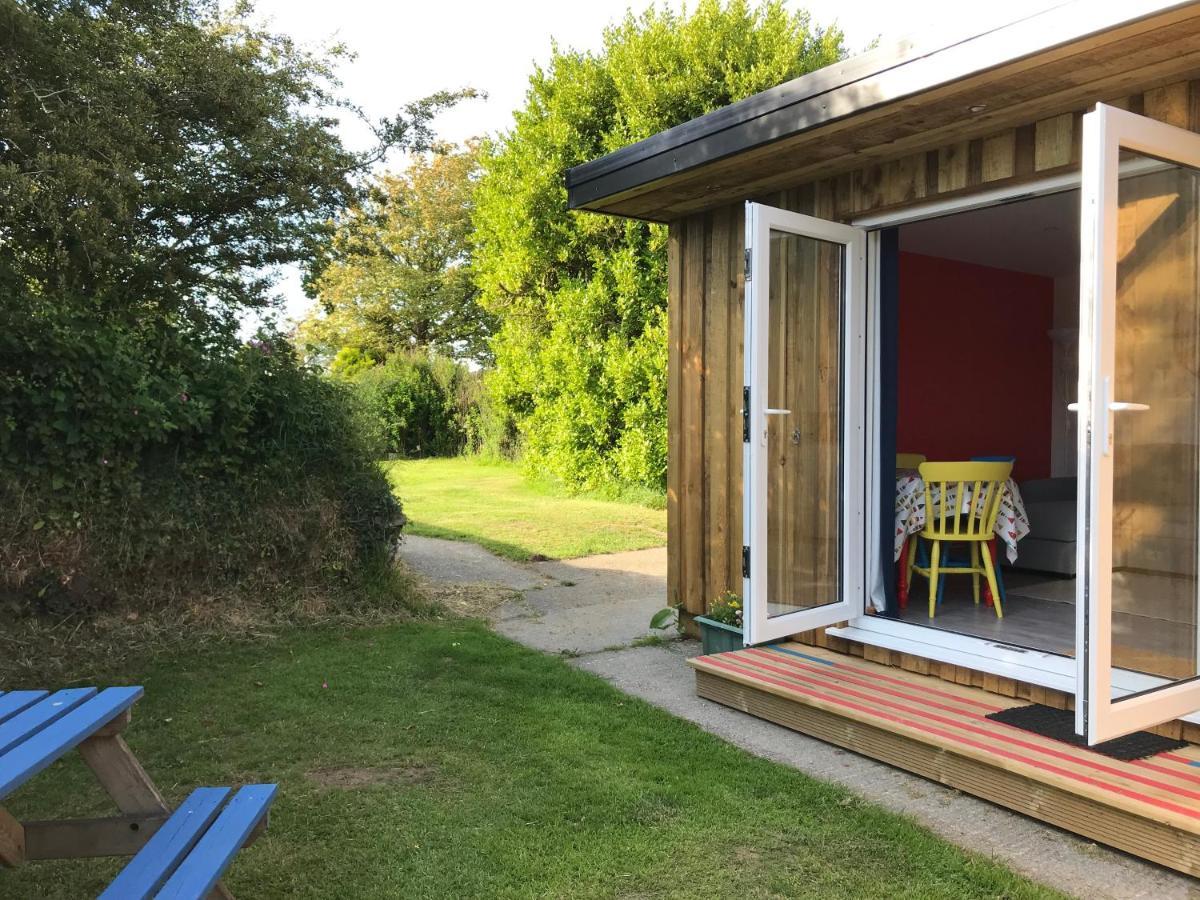 Woodpecker Glamping Cabin Bodmin Exteriér fotografie